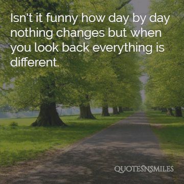 everything is different change picture quote