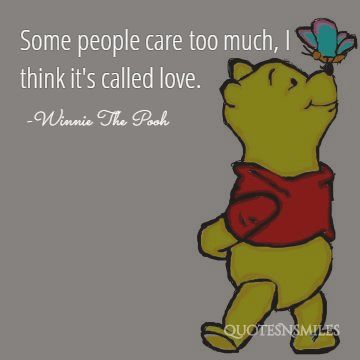 Love Winnie The Pooh Picture Quote
