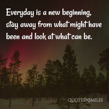 what can be new beginning picture quote