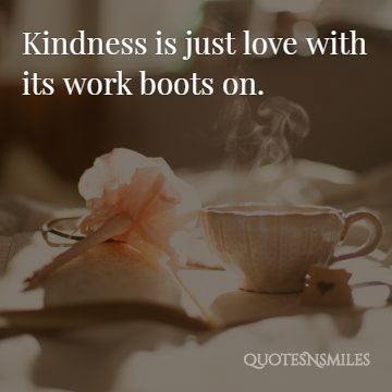Kindness Is Love Kindness Picture Quotes