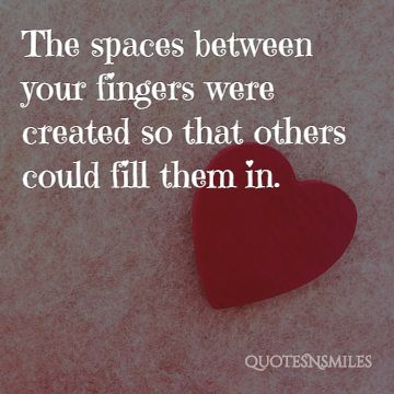 21. The spaces between your fingers