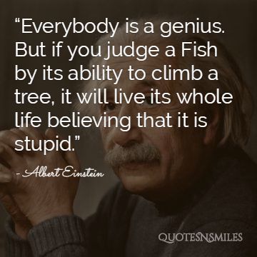 Albert Einstein Picture Quote Believe