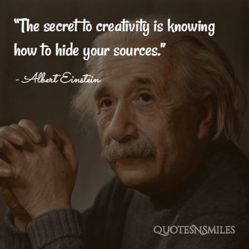 Creativity Albert Einstein Picture Quote