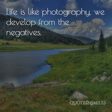 we develop from negatives picture quote
