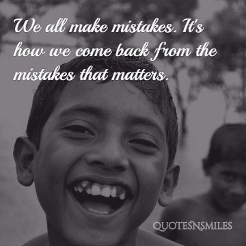 mistakes picture quote