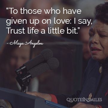 Maya angelou love picture quote