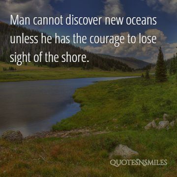 discover new oceans travel picture quote