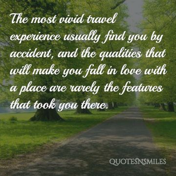 find you by accident travel picture quote