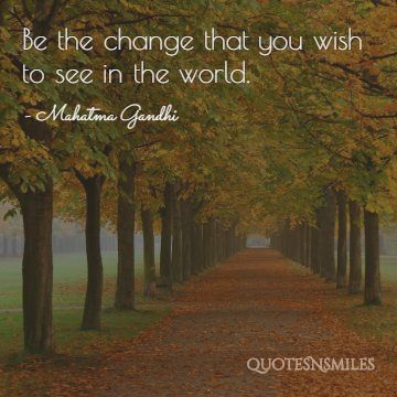 gandhi be the change picture quote