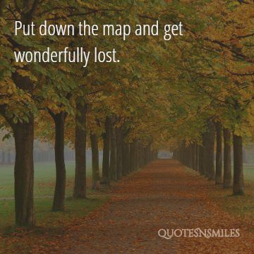 get lost travel picture quote