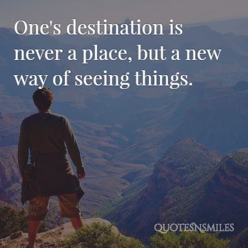new way of seeing things trabel picture quote