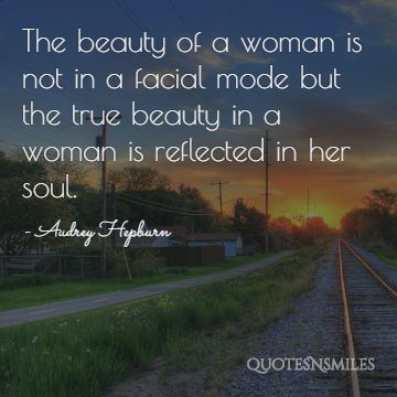 reflcted in her soul audrey hepburn picture quote