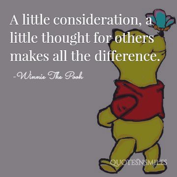 Consideration eeyore winnie the pooh picture quote