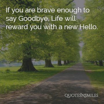 a new hello new beginning picture quote