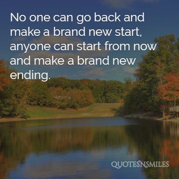 brand new day new beginning picture quote