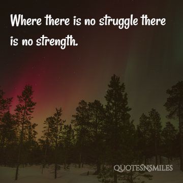 struggle strength picture quote