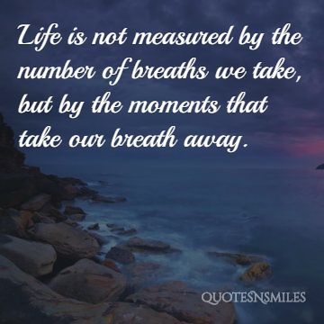 take our breathe away picture quote