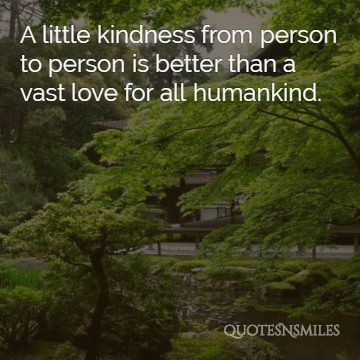 kindness from one to another kindness picture quotes