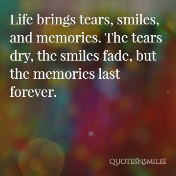 good quotes about memories