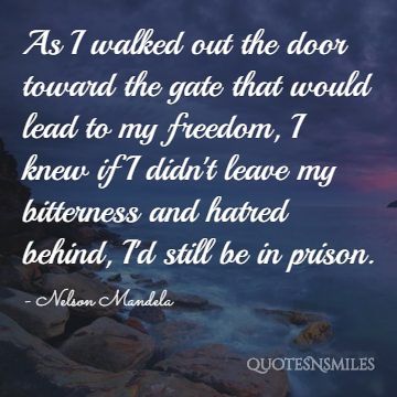 Freedom Nelson Mandela Picture Quote
