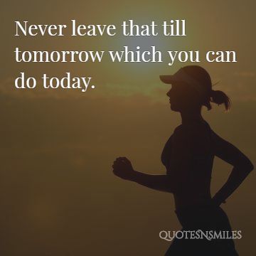 what you can do today health picture quote