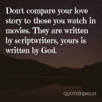yours is written by god love picture quote