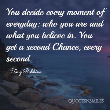 1.you decide tony robbins picture quote