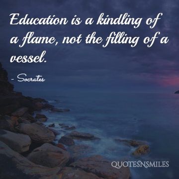 Education Socrates Picture Quotes