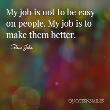 make them better steve jobs picture quote