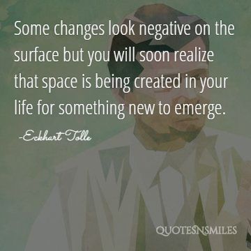 something new to emerge eckhart tolle picture quote