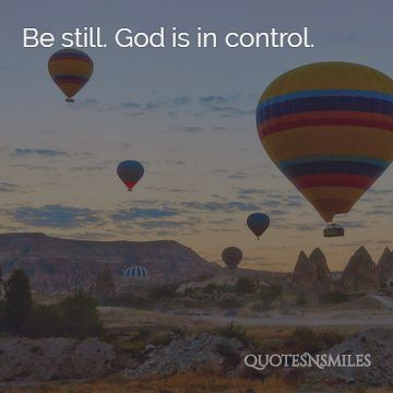 god is in control picture quotes