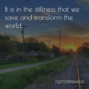 in the stillness eckhart tolle in the now picture quote