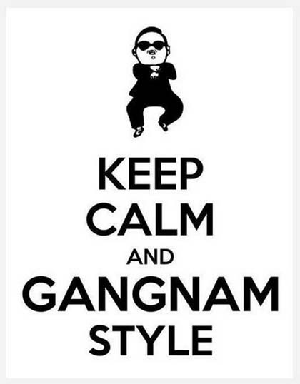 keep calm and gangnam style