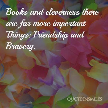 Books and bravery harry potter picture quote