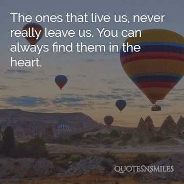 the ones that love us never leave us harry potter picture quote