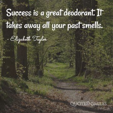 success Elizabeth Taylor Quote