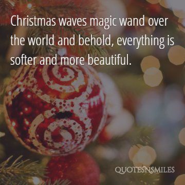 softer and beautiful christmas quote