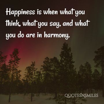 say and do in harmony