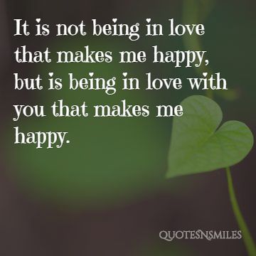 being in love with you - cute love quotes