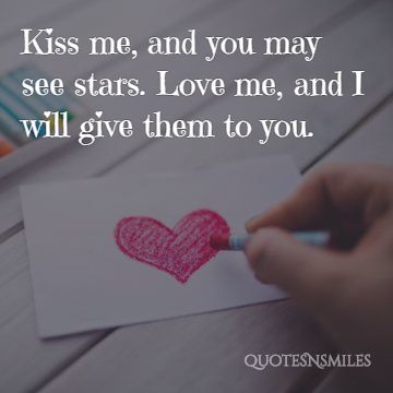 give you stars - cute love quotes