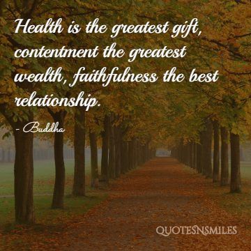 health is the greatest gift https-::ferretrunner.files.wordpress.com:2011:07:buddha_quote_51