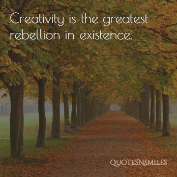 creativity osho picture quote