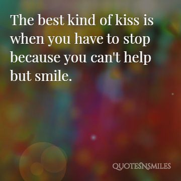 kissing cant help but smile stay at home picture quotes