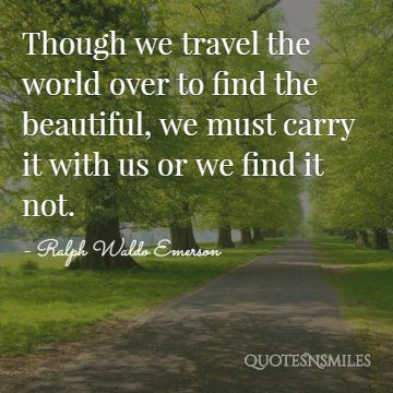 though we travel the world wanderlust picture qu