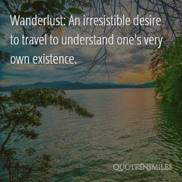 wanderlust is picture quote