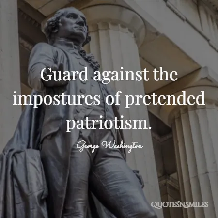 guard against the impostures of pretended patriotism 